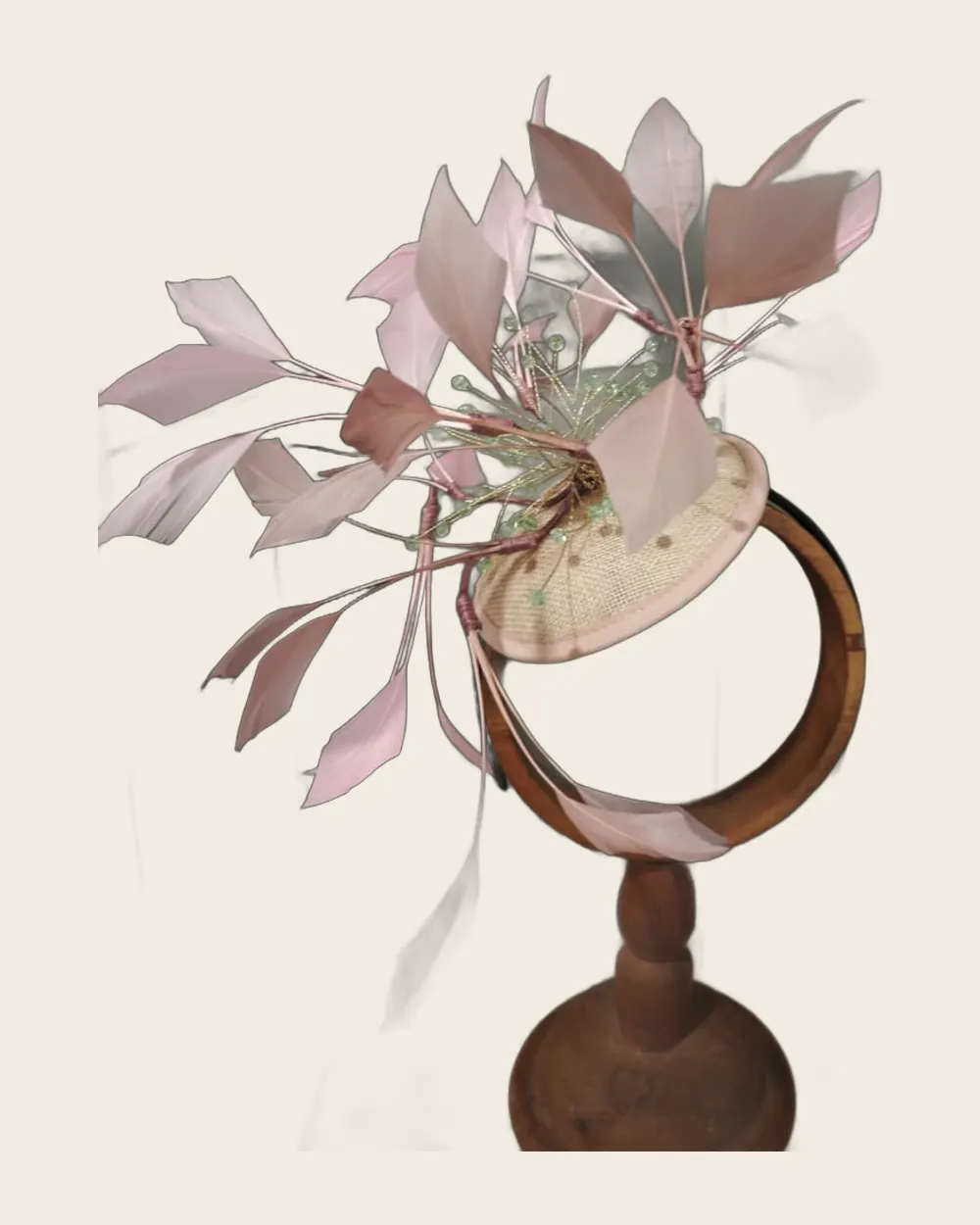 Dusty Rose Leaf Spray