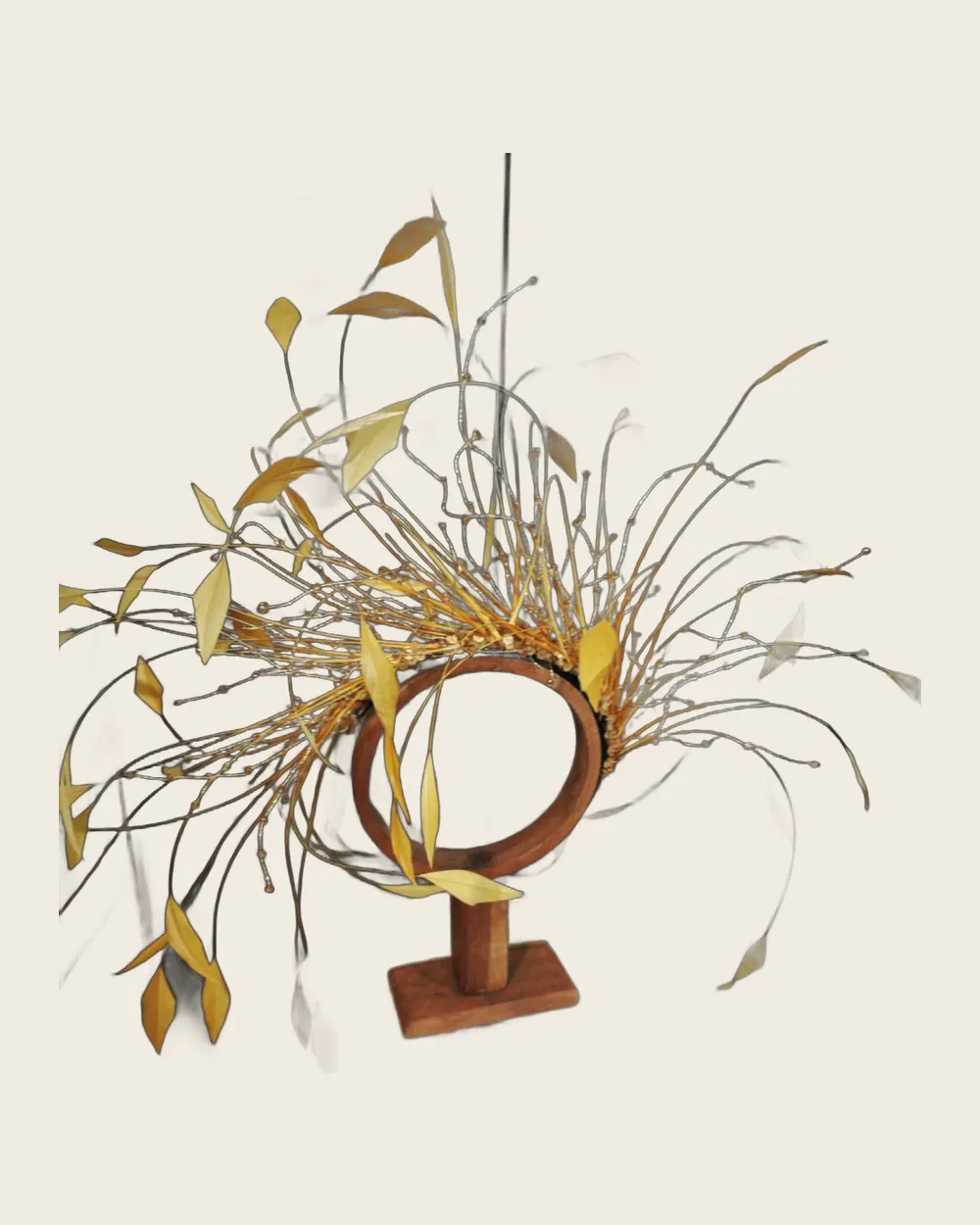 Gold Grass Headpiece
