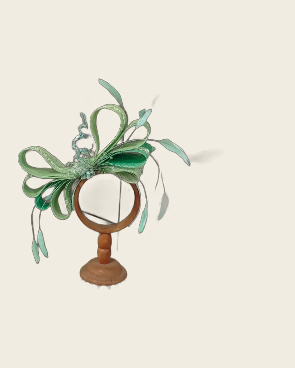 Mint Looped Fascinator